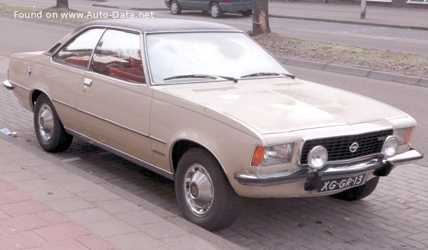 1972 Opel Commodore B Coupe - Fotoğraf 1
