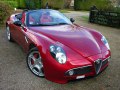 2008 Alfa Romeo 8C Spider - Технически характеристики, Разход на гориво, Размери