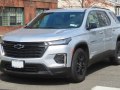 2022 Chevrolet Traverse II (facelift 2021) - Dane techniczne, Zużycie paliwa, Wymiary