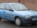 1993 Vauxhall Corsa B - Tekniska data, Bränsleförbrukning, Mått