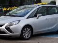 2012 Opel Zafira Tourer C - Технически характеристики, Разход на гориво, Размери
