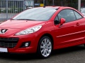 2009 Peugeot 207 CC (facelift 2009) - Технически характеристики, Разход на гориво, Размери