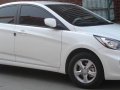 2011 Hyundai Solaris I Sedan - Tekniske data, Forbruk, Dimensjoner
