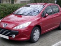 2005 Peugeot 307 (facelift 2005) - Specificatii tehnice, Consumul de combustibil, Dimensiuni