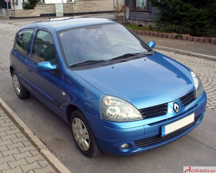 2003 Renault Clio II (Phase III, 2003) 3-door - Фото 1