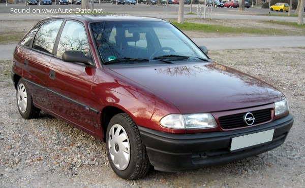 1994 Opel Astra F (facelift 1994) - Fotografie 1