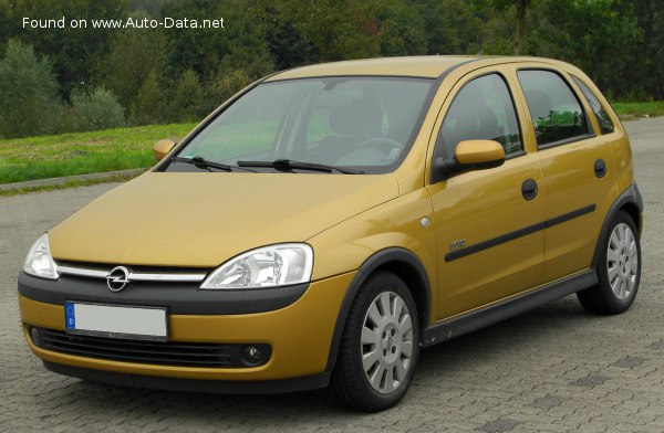 2000 Opel Corsa C - Fotoğraf 1