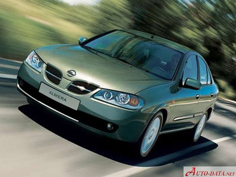 2003 Nissan Almera II (N16, facelift 2003) - Fotografie 1