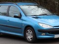 2002 Peugeot 206 SW - Dane techniczne, Zużycie paliwa, Wymiary