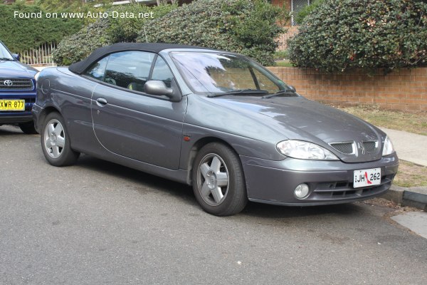 1999 Renault Megane I Cabriolet (Phase II, 1999) - Fotoğraf 1
