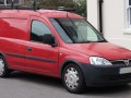 2001 Vauxhall Combo C - Dane techniczne, Zużycie paliwa, Wymiary