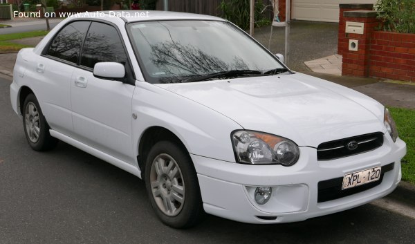 2003 Subaru Impreza II (facelift 2002) - Снимка 1