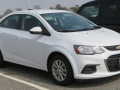 2016 Chevrolet Sonic I Sedan (facelift 2016) - Технически характеристики, Разход на гориво, Размери