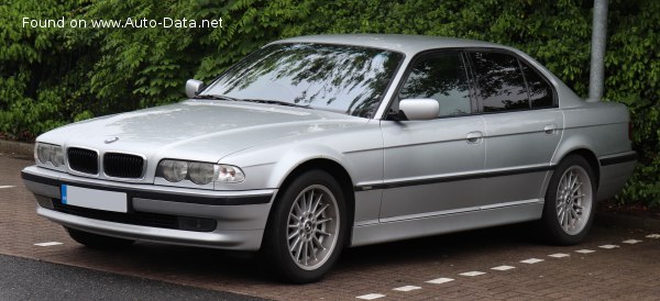 1998 BMW Seria 7 (E38, facelift 1998) - Fotografia 1