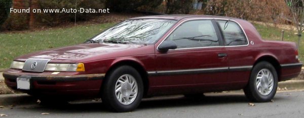 1989 Mercury Cougar VII (XR7) - Fotoğraf 1