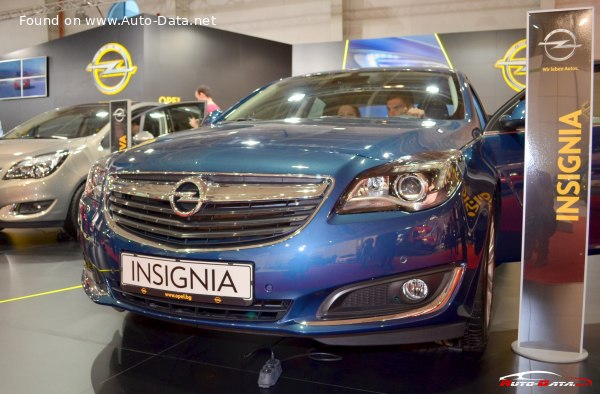 2013 Opel Insignia Sedan (A, facelift 2013) - Fotoğraf 1