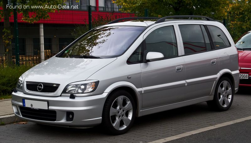 2003 Opel Zafira A (facelift 2003) - Fotografie 1