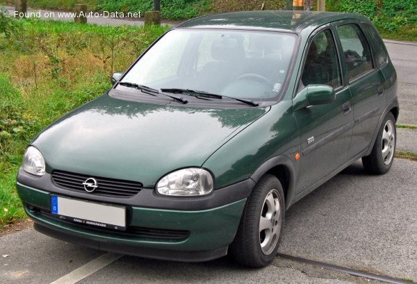 1997 Opel Corsa B (facelift 1997) - Fotografie 1