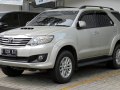 2011 Toyota Fortuner I (facelift 2011) - Ficha técnica, Consumo, Medidas