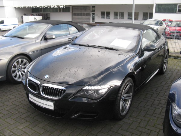 2008 BMW M6 Convertible (E64 LCI, facelift 2007) - Fotoğraf 1
