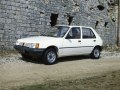 1983 Peugeot 205 I (741A/C) - Dane techniczne, Zużycie paliwa, Wymiary