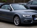 2012 Audi A5 Cabriolet (8F7, facelift 2011) - Tekniska data, Bränsleförbrukning, Mått