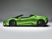 Lamborghini continues its revolution with  Huracan Evo Spyder convertable