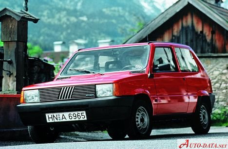 Fiat Panda 141a 1000 Fire L 45 Hp Technical Specs