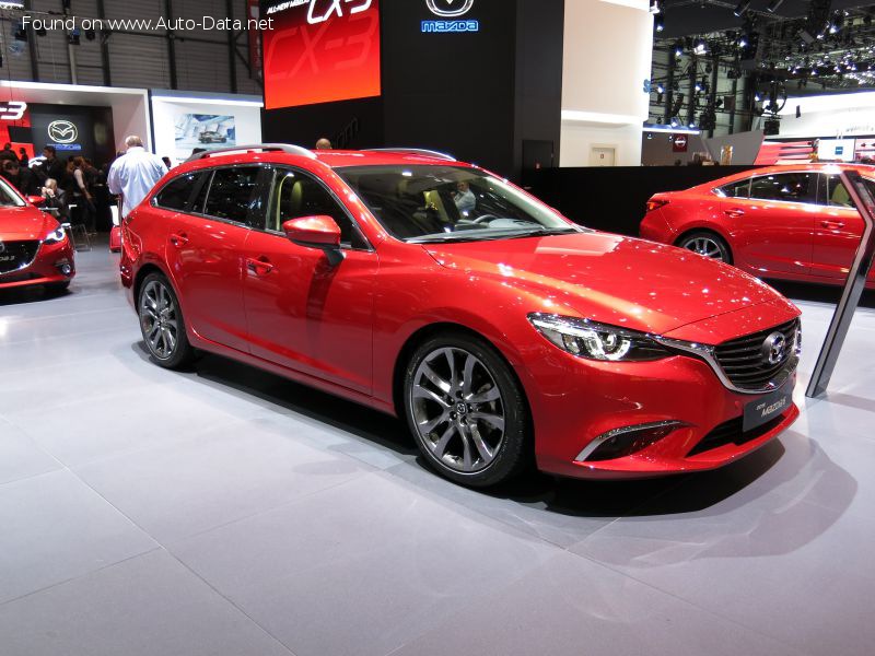 2015 Mazda 6 III Sport Combi (GJ, facelift 2015) - Фото 1