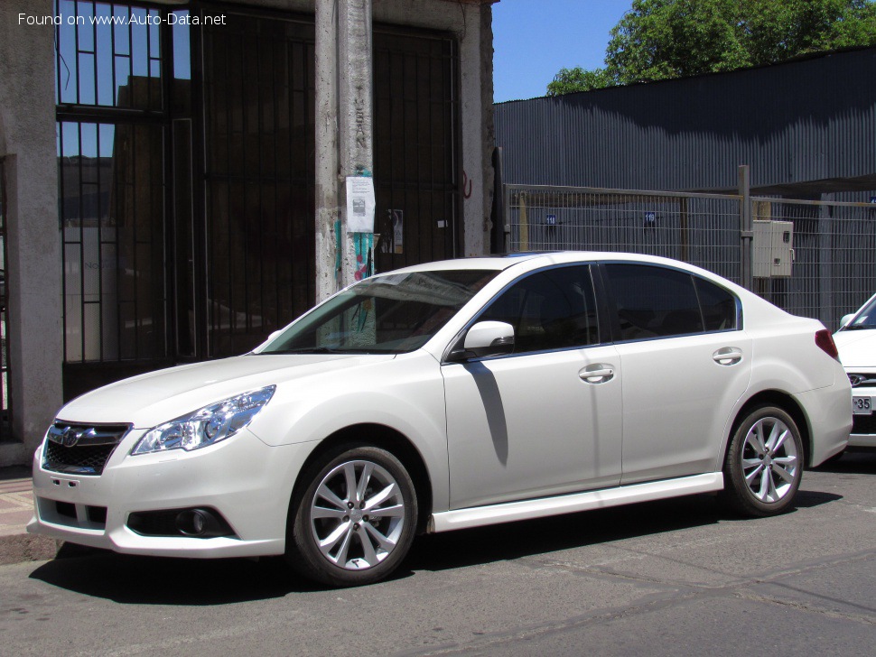 Subaru Legacy V (facelift 2012) - Specificatii tehnice, Consumul de combustibil, Dimensiuni