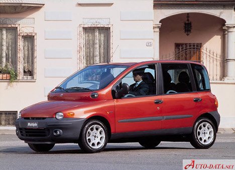 Fiat Multipla (186) - Технически характеристики, Разход на гориво, Размери