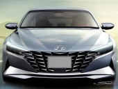 2021 Hyundai Elantra grey front