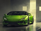 Lamborghini continues its revolution with  Huracan Evo Spyder convertable