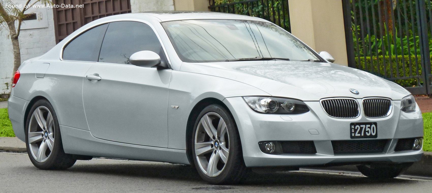 2007 BMW 3 Series Coupe (E92) 320i (156 Hp) | Technical specs, data, fuel  consumption, Dimensions