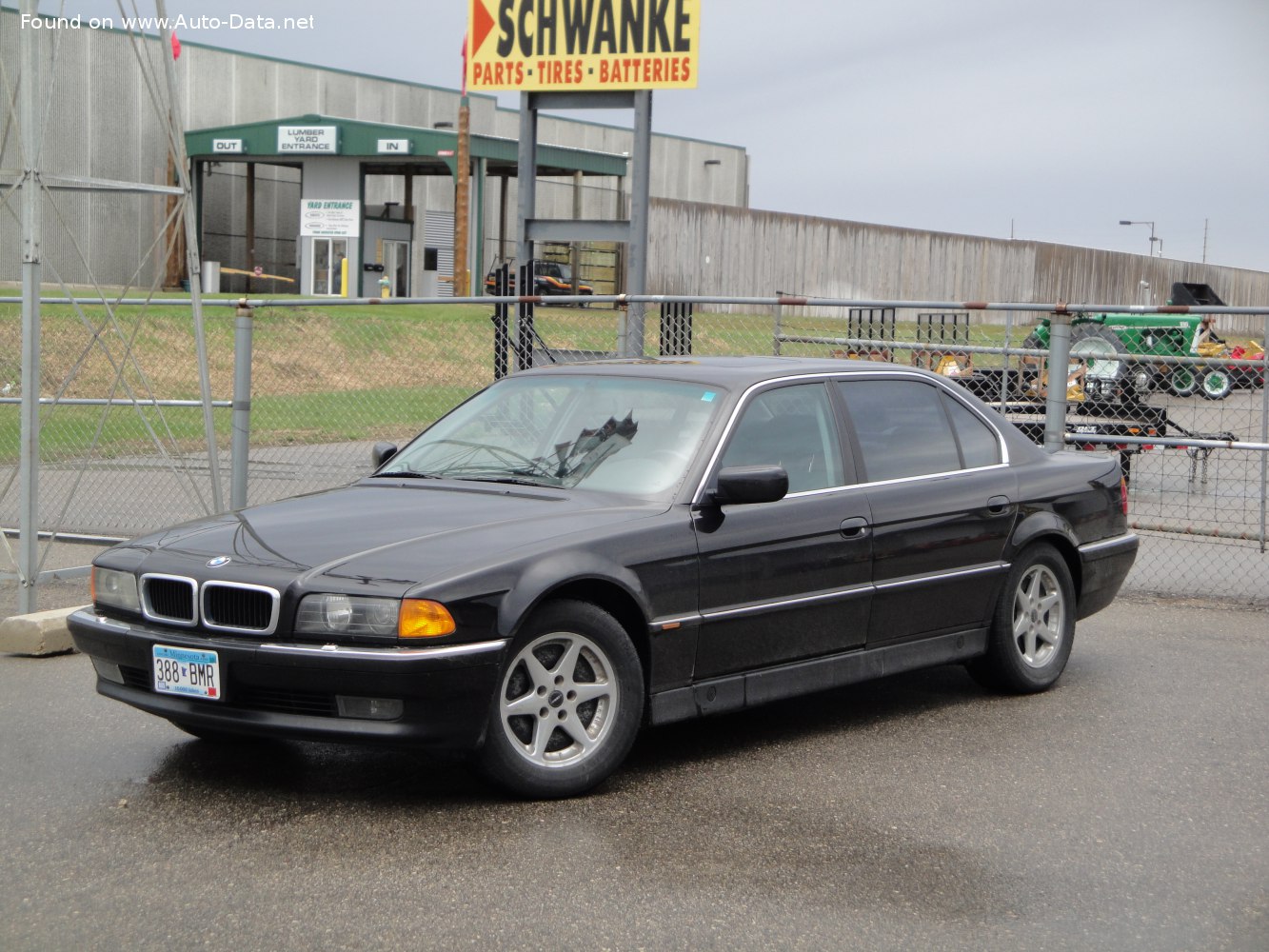 1996 BMW 7 Series (E38) 740i (286 Hp)  Technical specs, data, fuel  consumption, Dimensions