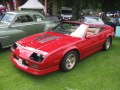 1987 Chevrolet Camaro III Convertible - Fiche technique, Consommation de carburant, Dimensions