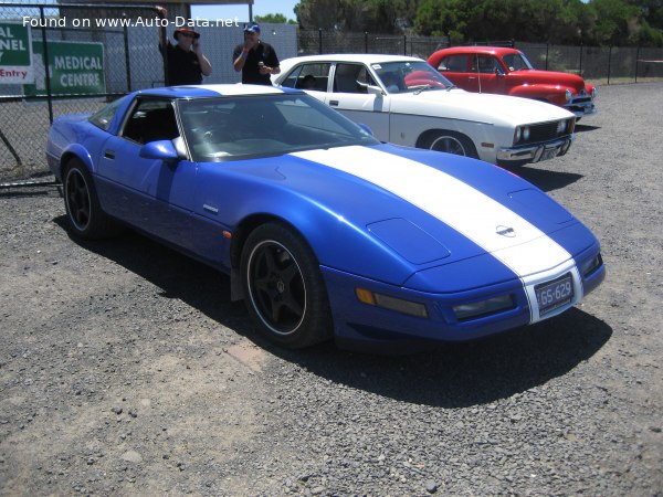 1991 Chevrolet Corvette Coupe (C4, facelift 1990) - Снимка 1
