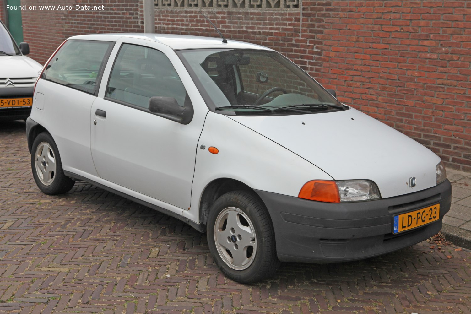1993 Fiat Punto I (176) 1.1 (55 Hp)