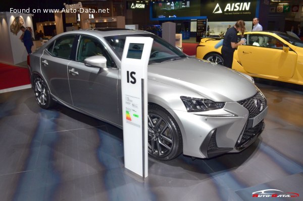 2016 Lexus IS III (XE30, facelift 2016) - Bild 1