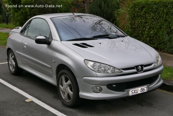 2000 Peugeot 206 CC - Fotografie 1