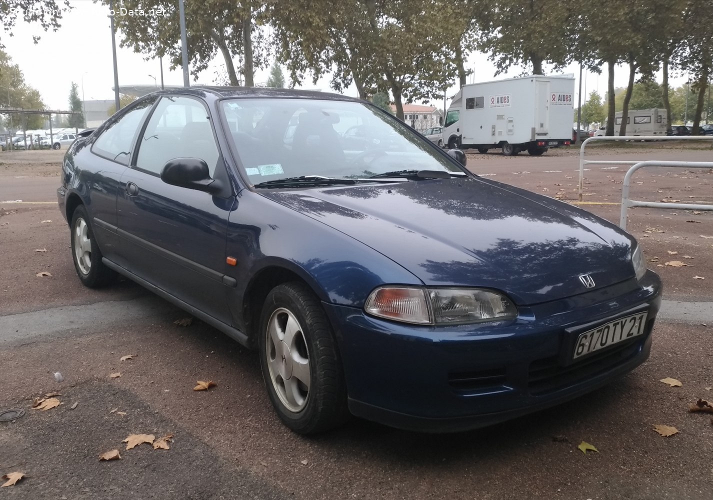 1993 Honda Civic V Coupe 1.5i (101 CV) Ficha técnica y consumo , Medidas