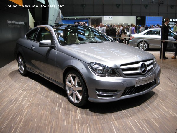 2011 Mercedes-Benz C-класа Coupe (C204, facelift 2011) - Снимка 1