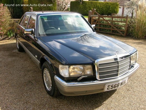 1985 Mercedes-Benz Clasa S SEL (V126, facelift 1985) - Fotografie 1