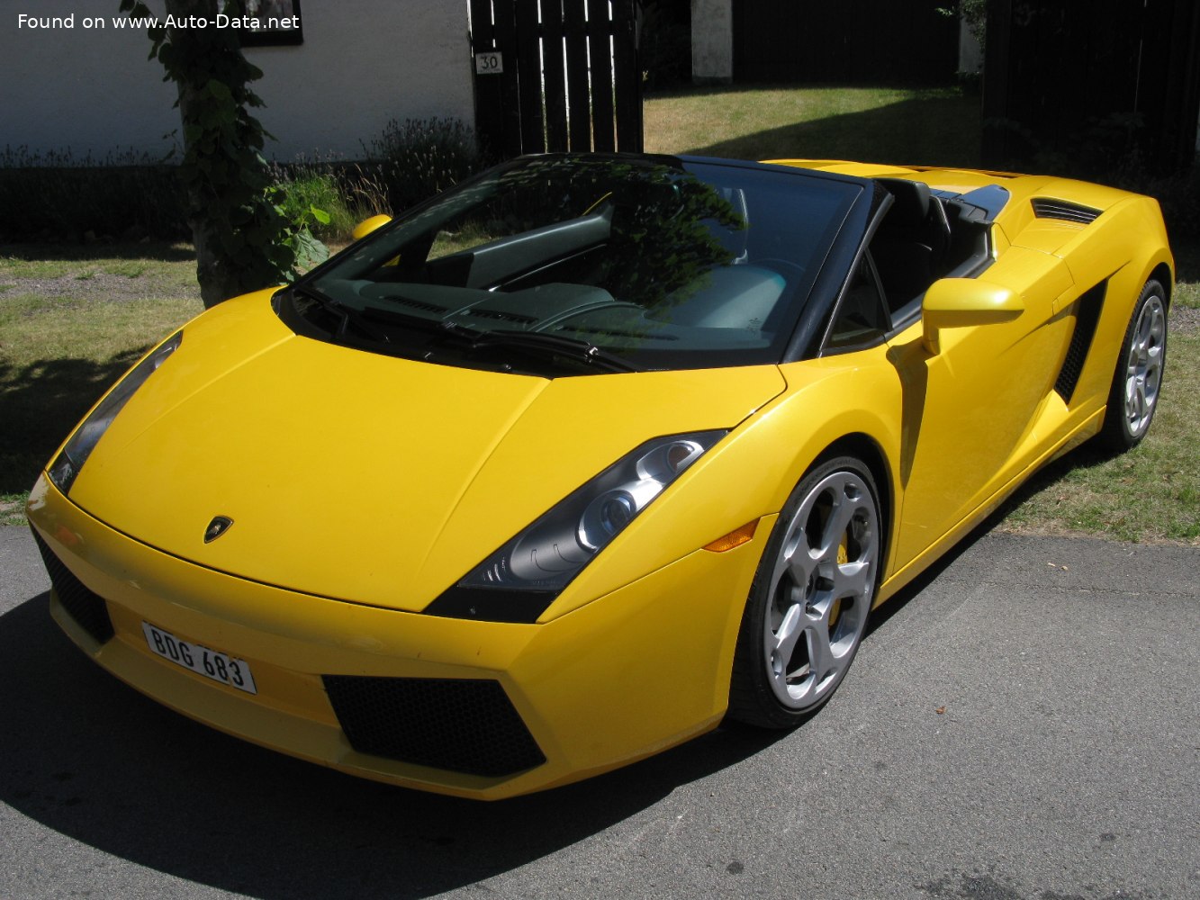 2005 Lamborghini Gallardo Spyder  V10 (520 Hp) AWD | Technical specs,  data, fuel consumption, Dimensions