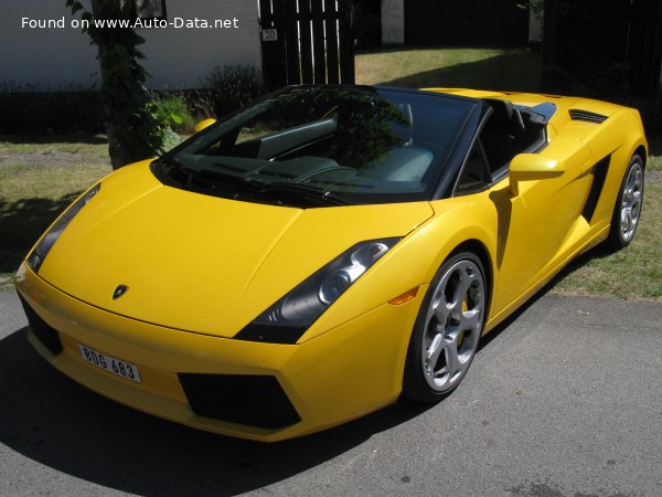 2005 Lamborghini Gallardo Spyder - Foto 1