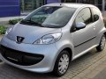 2005 Peugeot 107 (Phase I, 2005) 3-door - Tekniske data, Forbruk, Dimensjoner