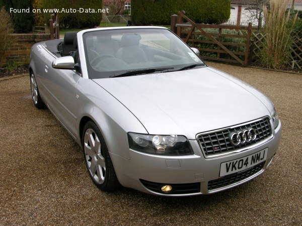 2003 Audi S4 Cabriolet (8E,B6) - Fotografie 1