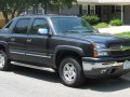 2002 Chevrolet Avalanche - Технически характеристики, Разход на гориво, Размери