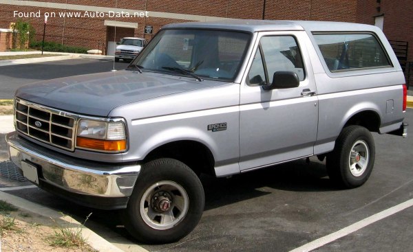 1992 Ford Bronco V - Fotografie 1