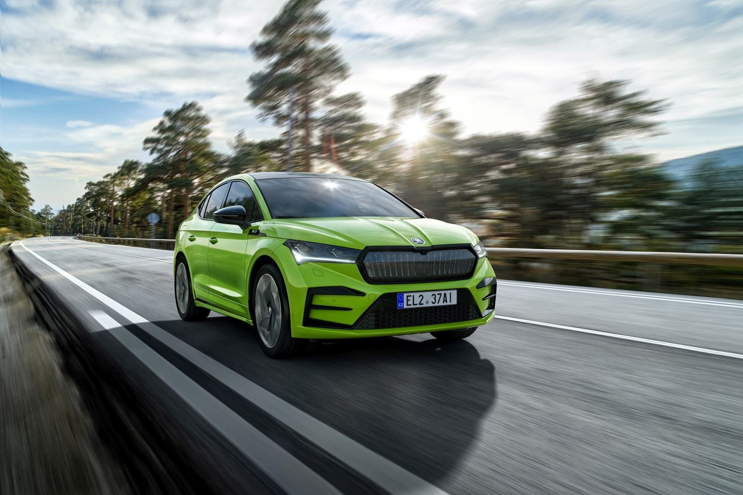 Skoda Enyaq iV Coupe Driving, Engines & Performance